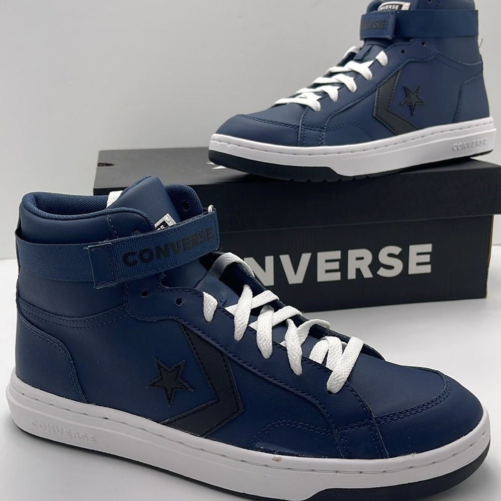 Converse Men’s Navy High-Top Sneakers A06626C
PRO BLAZE V2 MID
NAVY/BLACK/WHITE - Picture 14 of 16
